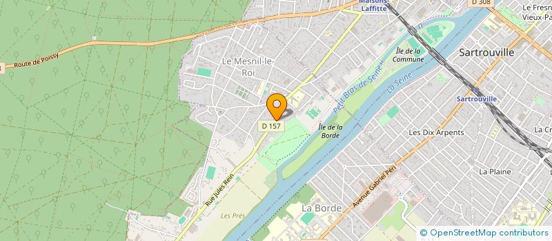 localisation de l'entreprise MARGIS  LE MESNIL-LE-ROI