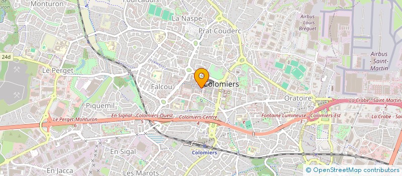 localisation de l'entreprise MARGIS à COLOMIERS