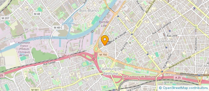 localisation de l'entreprise MARGITEK  LILLE