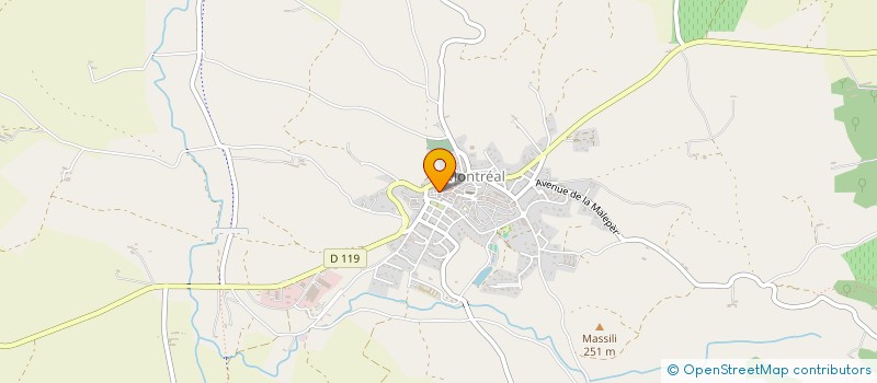 localisation de l'entreprise MARGNAT POUDOU  MONTREAL