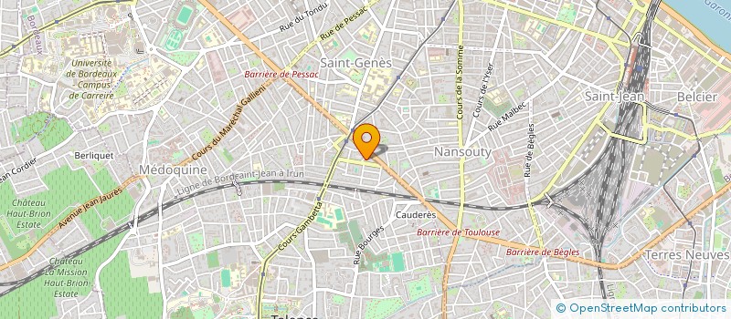 localisation de l'entreprise MARGNY  TALENCE