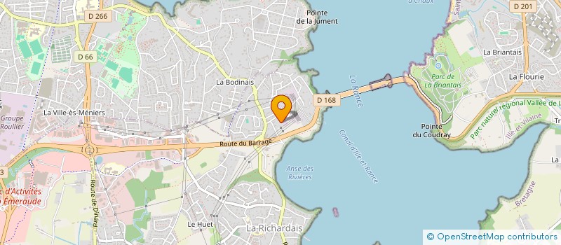 localisation de l'entreprise MARGO  LA RICHARDAIS