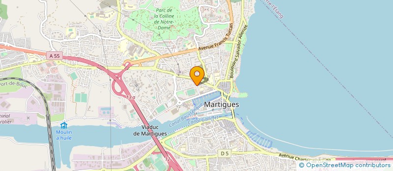 localisation de l'entreprise MARGO HERMEZ à MARTIGUES