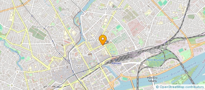 localisation de l'entreprise MARGO HURYON à NANTES