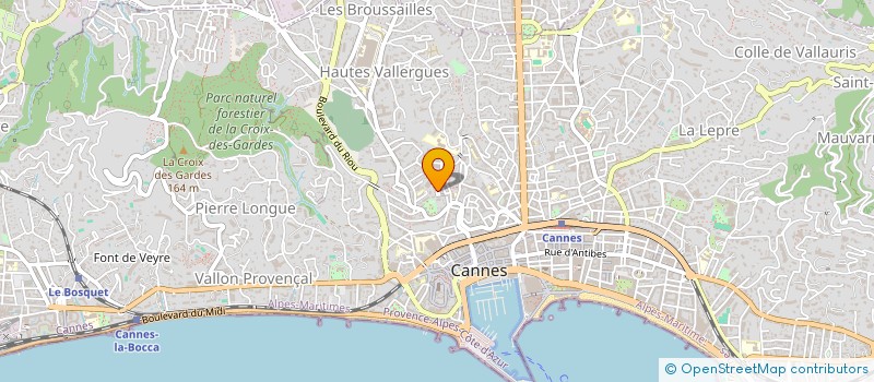 localisation de l'entreprise MARGO I à CANNES