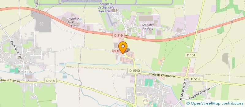 localisation de l'entreprise MARGO IMMOBILIER  SAINT-ETIENNE-DE-SAINT-GEOIRS