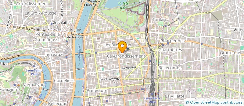 localisation de l'entreprise MARGO PARTNERS à LYON