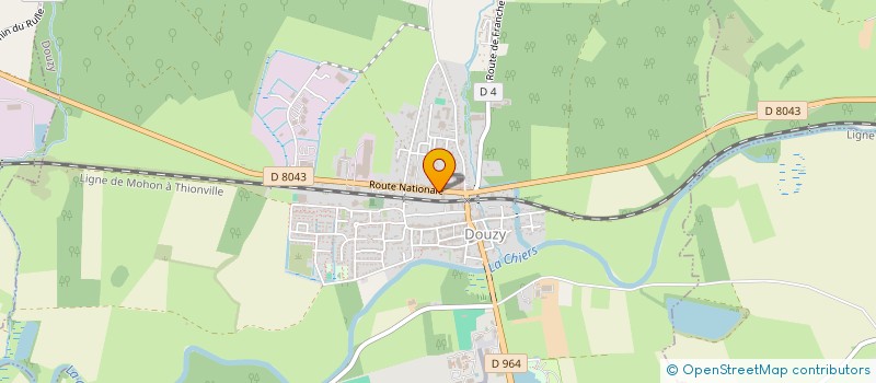 localisation de l'entreprise MARGOOYA  DOUZY