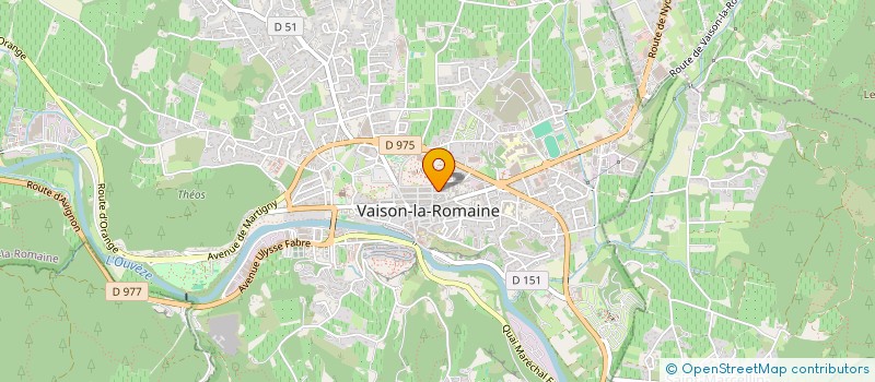 localisation de l'entreprise MARGOT 2  VAISON-LA-ROMAINE