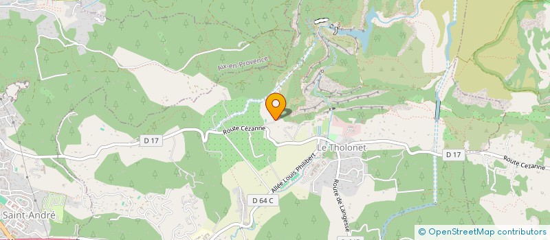 localisation de l'entreprise MARGOT  LE THOLONET