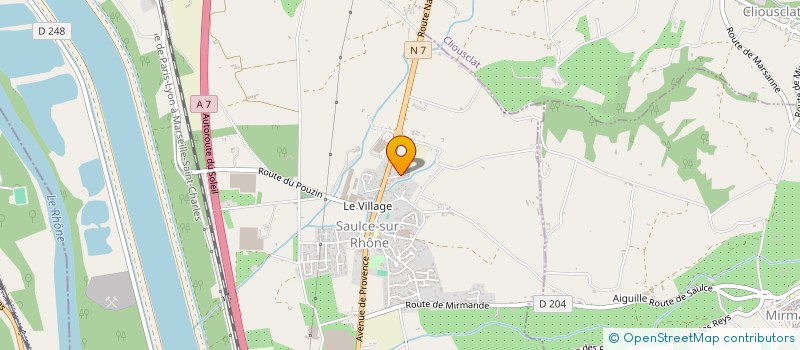 localisation de l'entreprise MARGOT  CLIOUSCLAT