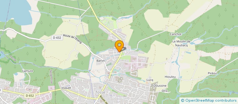 localisation de l'entreprise MARGOT  TOSSE