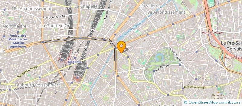 localisation de l'entreprise MARGOT  PARIS