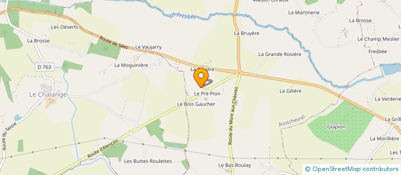 localisation de l'entreprise MARGOT à ESSAY