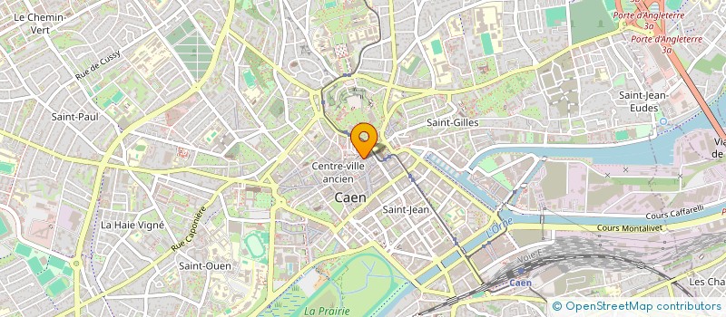 localisation de l'entreprise MARGOT à CAEN