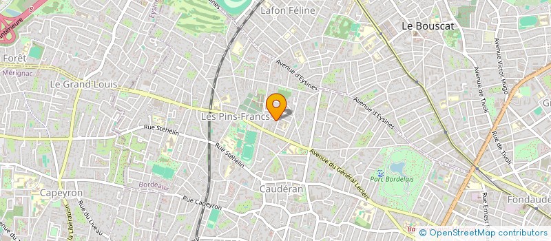 localisation de l'entreprise MARGOT  BORDEAUX