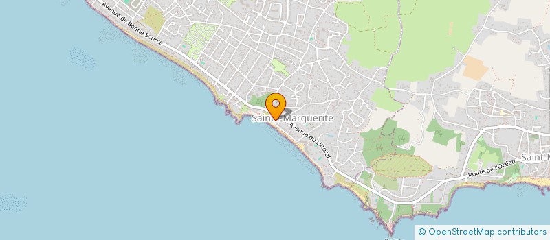 localisation de l'entreprise MARGOT AUX 4 VENTS  PORNICHET