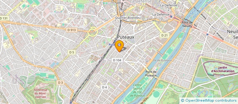 localisation de l'entreprise MARGOT.BOUDER CONSULTING  PUTEAUX