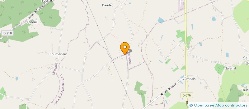 localisation de l'entreprise MARGOT GEOFFREY MATHISSE  VILLEREAL