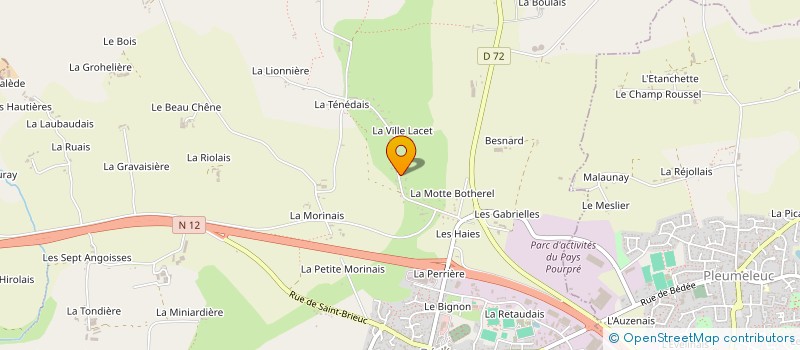 localisation de l'entreprise MARGOT MARTIN HOLDING  BEDEE