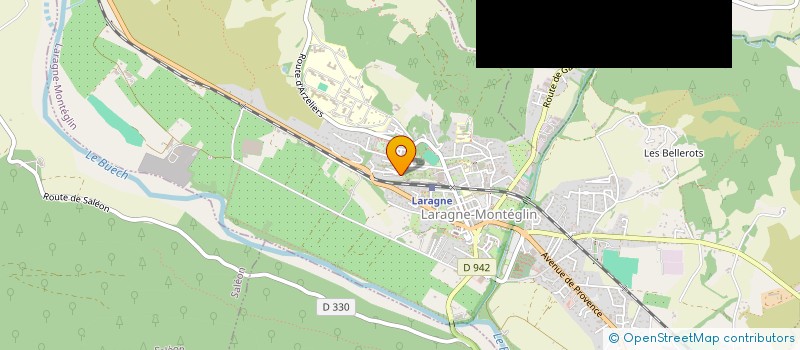 localisation de l'entreprise MARGOT OLLIVIER  LARAGNE-MONTEGLIN