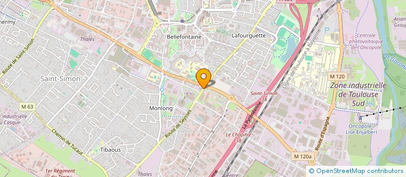 localisation de l'entreprise MARGOT PARE BRISE à TOULOUSE