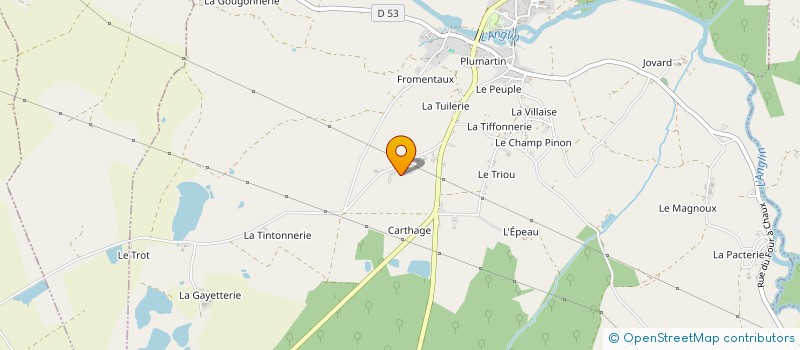 localisation de l'entreprise MARGOTBEL à BELABRE