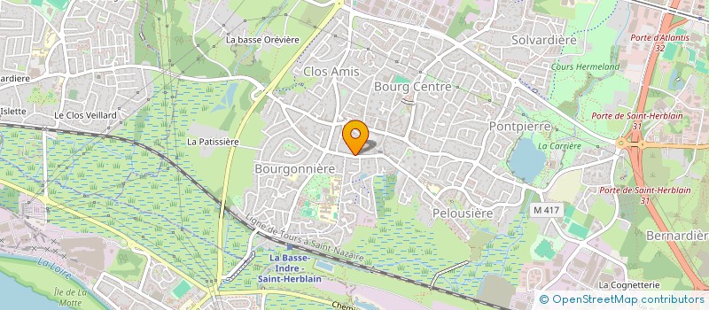 localisation de l'entreprise MARGOTIN HUET  SAINT-HERBLAIN