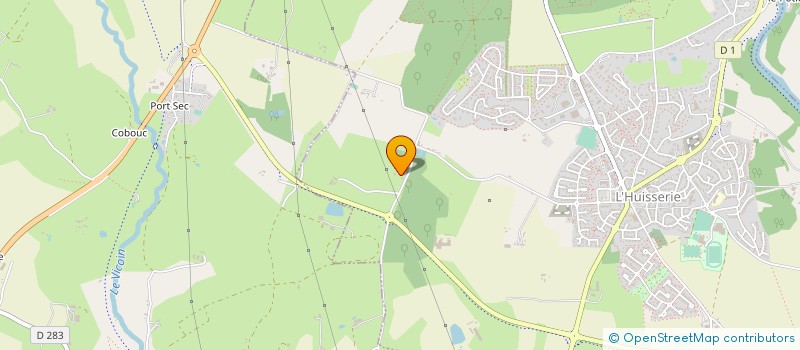 localisation de l'entreprise MARGOTINE IMMOBILIER  L'HUISSERIE