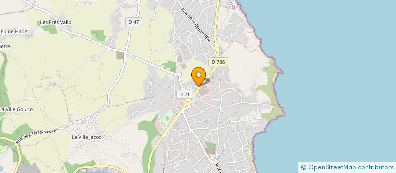 localisation de l'entreprise MARGOTTE à BINIC-ETABLES-SUR-MER