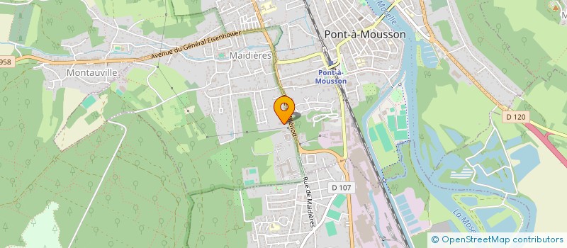 localisation de l'entreprise MARGOUET DUPASQUIER MOBILITES  MAIDIERES