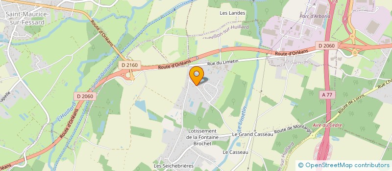 localisation de l'entreprise MARGOUIS à CHEVILLON-SUR-HUILLARD