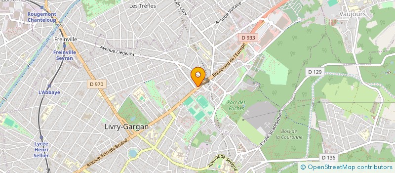localisation de l'entreprise MARGOUM COIFFURE à LIVRY-GARGAN