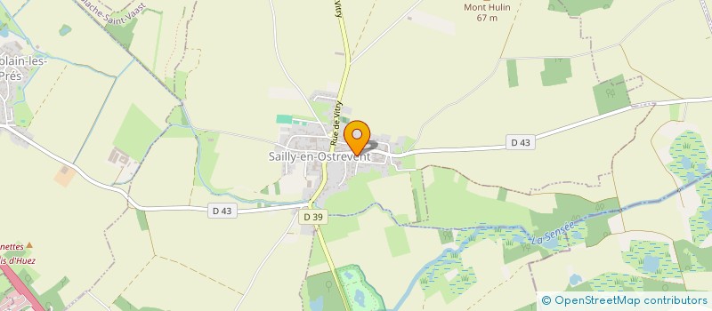 localisation de l'entreprise MARGOUYA  SAILLY-EN-OSTREVENT