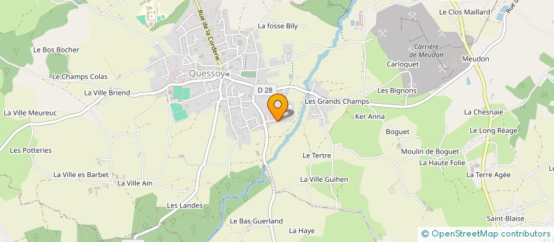 localisation de l'entreprise MARGRY INVESTISSEMENT à QUESSOY