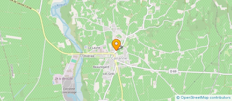 localisation de l'entreprise MARGUERIT  CAIRANNE