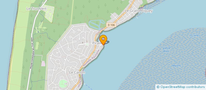 localisation de l'entreprise MARGUERITE 33950 à LEGE-CAP-FERRET