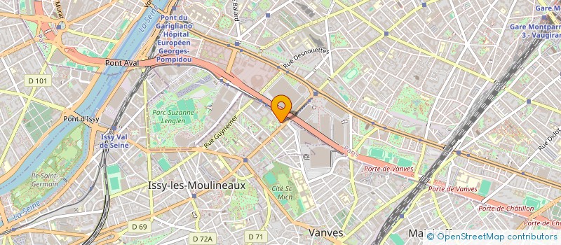 localisation de l'entreprise MARGUERITE à ISSY-LES-MOULINEAUX