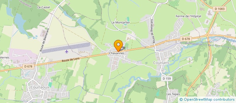 localisation de l'entreprise MARGUERITE  COURLANS