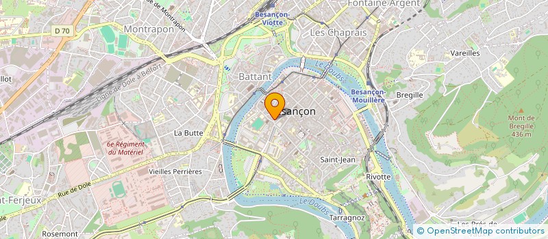 localisation de l'entreprise MARGUERITE  BESANCON
