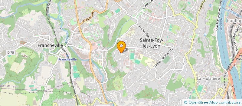 localisation de l'entreprise MARGUERITE  SAINTE-FOY-LES-LYON