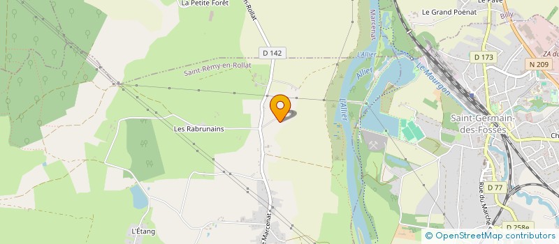 localisation de l'entreprise MARGUERITE  SAINT-REMY-EN-ROLLAT