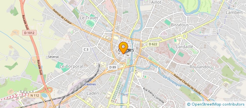 localisation de l'entreprise MARGUERITE  CASTRES