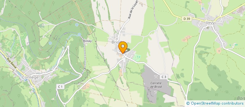 localisation de l'entreprise MARGUERITE  BRIOD