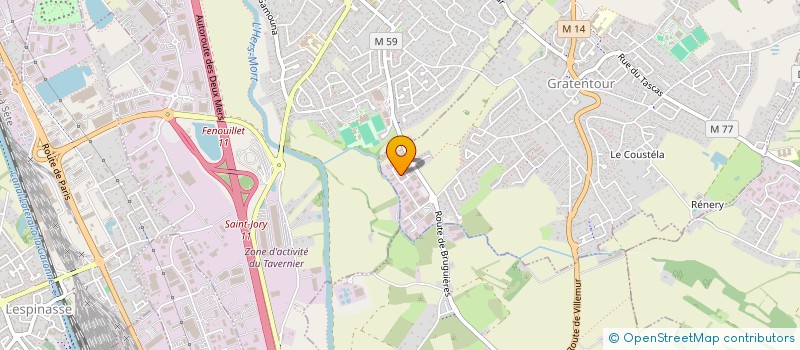 localisation de l'entreprise MARGUERITE  PECHBONNIEU