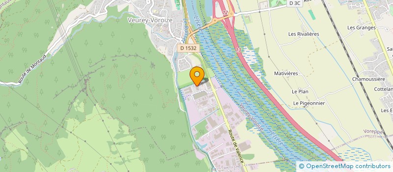 localisation de l'entreprise MARGUERITE  VEUREY-VOROIZE