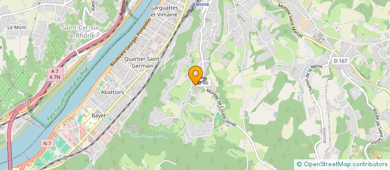 localisation de l'entreprise MARGUERITE  VIENNE