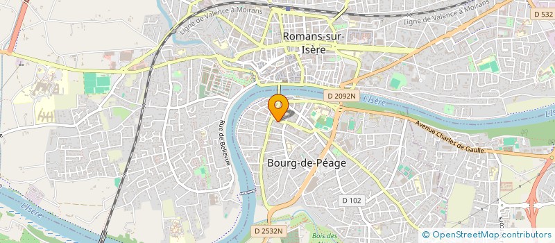 localisation de l'entreprise MARGUERITE  BOURG-DE-PEAGE