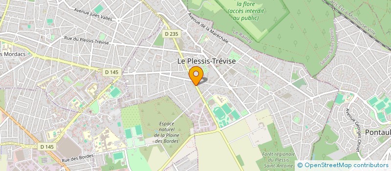 localisation de l'entreprise MARGUERITE  LE PLESSIS-TREVISE