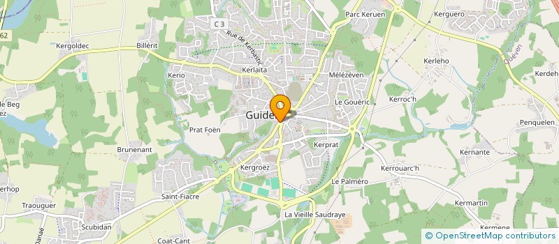 localisation de l'entreprise MARGUERITE  GUIDEL